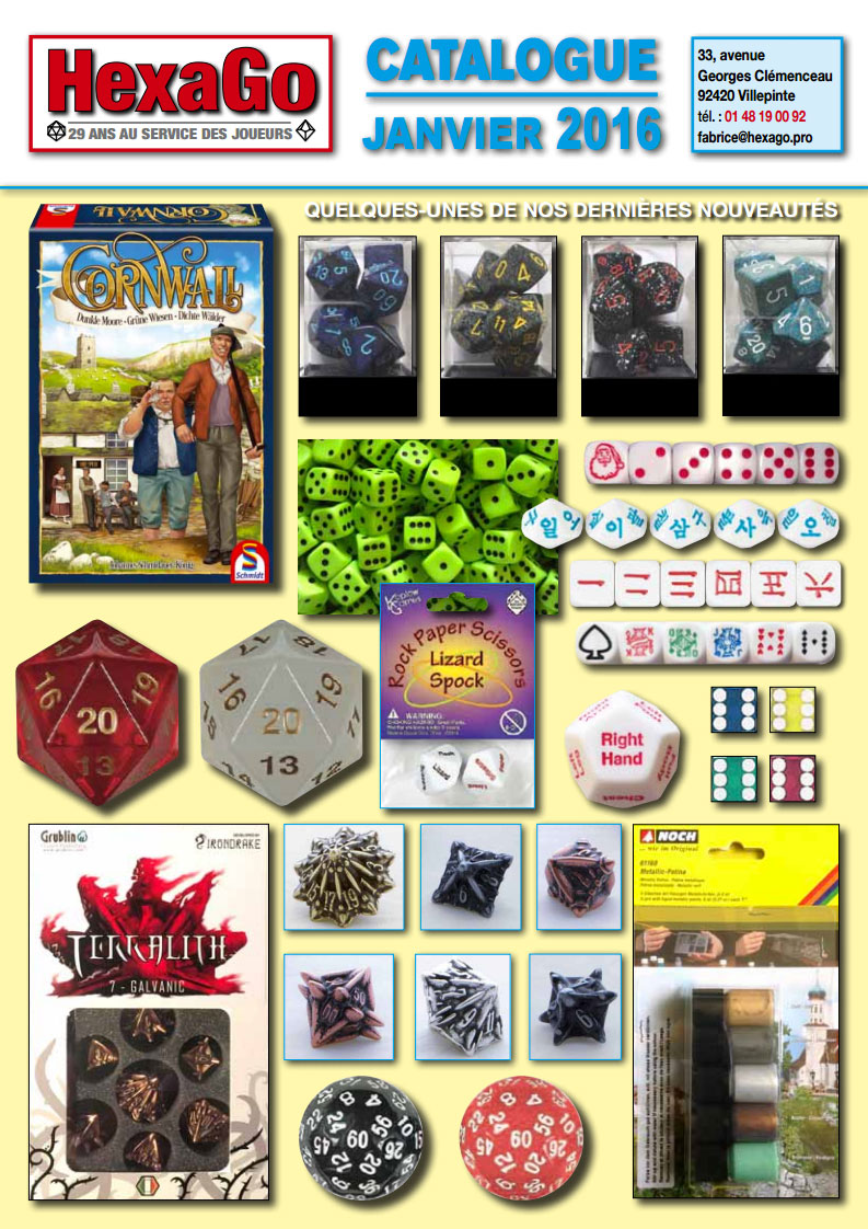 Catalogue Hexago Janvier 2016